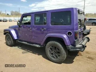 2016 Jeep Wrangler Unlimited 75th Anniversary with VIN 1C4BJWEG1GL228659, listed as a Copart auction lot 44616325 with 125,365 mi miles and Salvage title. Bid and sale history available at DreamBid. Image 2.