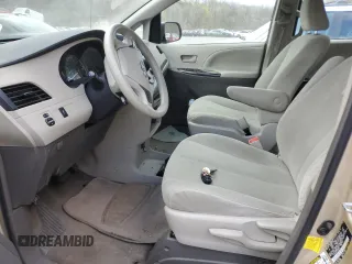 2012 Toyota Sienna with VIN 5TDZK3DC1CS260416, listed as a Copart auction lot 52860155 with 140,714 mi miles and Salvage Title. Bid and sale history available at carsss.com. Image 7.