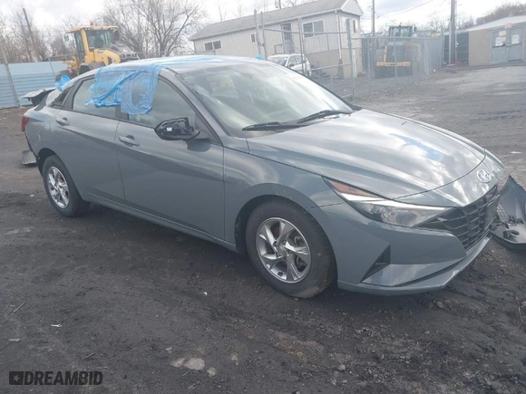 2021 Hyundai Elantra SE with VIN KMHLL4AG1MU213105, listed as a IAAI auction lot 41719223 with 73,657 mi miles. Bid and sale history available at carsss.com. Image 1.