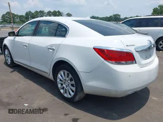 2013 Buick LaCrosse Leather with VIN 1G4GC5E30DF195960, listed as a IAAI auction lot 42362060 with 211,258 mi miles and . Bid and sale history available at DreamBid. Image 3.