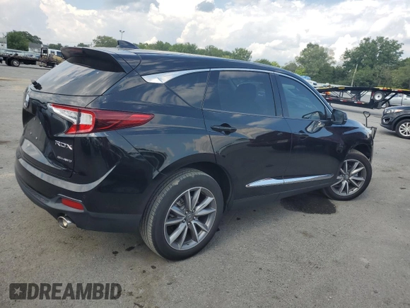 2020 Acura RDX w/Technology Pkg with VIN 5J8TC2H50LL010984, listed as a Copart auction lot 68770414 with 45,805 mi miles and Salvage Title. Bid and sale history available at carsss.com. Image 3.