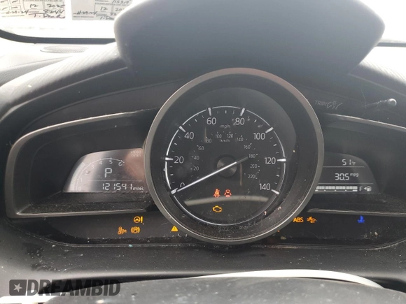 2019 Mazda CX-3 Sport with VIN JM1DKFB78K1452543, listed as a Copart auction lot 48328575 with 121,541 mi miles and Salvage Title. Bid and sale history available at carsss.com. Image 9.