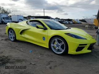 2022 Chevrolet Corvette 1LT with VIN 1G1YA2D40N5116990, listed as a Copart auction lot 84596974 with Not provided miles and Non repairable. Bid and sale history available at DreamBid. Image 4.