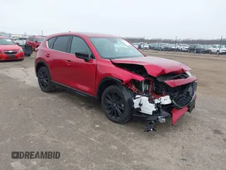 2022 Mazda CX-5 2.5 Turbo with VIN JM3KFBAY3N0622971, listed as a IAAI auction lot 40957512 with 25,084 mi miles and . Bid and sale history available at carsss.com. Image 1.