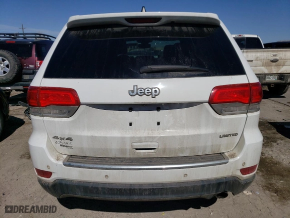 2017 Jeep Grand Cherokee Limited with VIN 1C4RJFBG2HC914522, listed as a Copart auction lot 48510945 with 63,804 mi miles and Salvage Title. Bid and sale history available at carsss.com. Image 6.