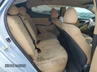2013 Hyundai Elantra Limited with VIN KMHDH4AE3DU773485, listed as a Copart auction lot 53815265 with Not Provided miles and Salvage Title. Bid and sale history available at DreamBid. Image 10.
