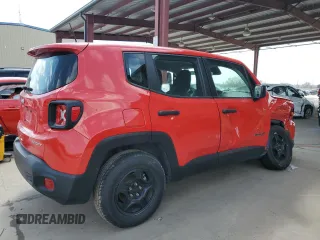 2021 Jeep Renegade Sport z VIN ZACNJDABXMPN09892, wystawiony jako Copart lot #48616195 z przebiegiem 41 788 mil mil oraz Czysty tytuł • Clean title. Historia ofert i sprzedaży dostępna na DreamBid. Obrazek 3.