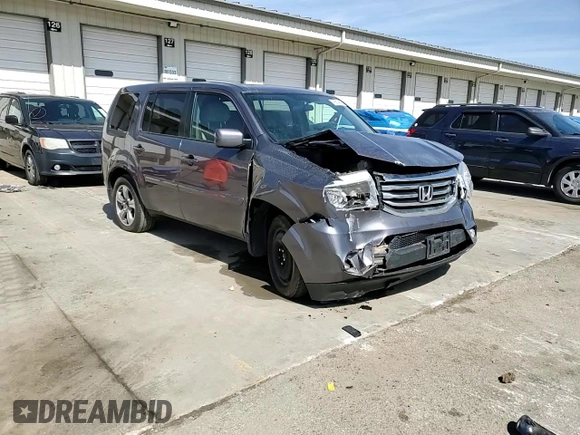 2015 Honda Pilot SE with VIN 5FNYF4H32FB078068, listed as a Copart auction lot 49504905 with 127,547 mi miles and Salvage title. Bid and sale history available at DreamBid. Image 12.