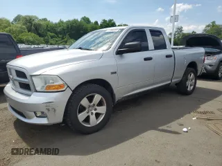 2012 Ram 1500 Express with VIN 1C6RD7FT8CS165560, listed as a Copart auction lot 61366325 with 191,819 mi miles and Salvage title. Bid and sale history available at DreamBid. Image 1.