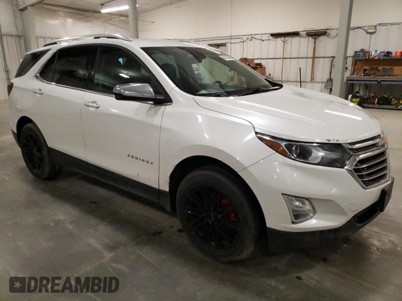 2018 Chevrolet Equinox Premier with VIN 2GNAXVEV1J6119290, listed as a Copart auction lot 54119085 with 153,704 mi miles and Clean Title. Bid and sale history available at DreamBid. Image 4.