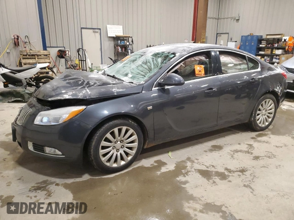 2011 Buick Regal CXL RL2 with VIN 2G4GP5EC8B9189933, listed as a Copart auction lot 88292815 with Not provided miles and Non repairable. Bid and sale history available at DreamBid. Image 1.
