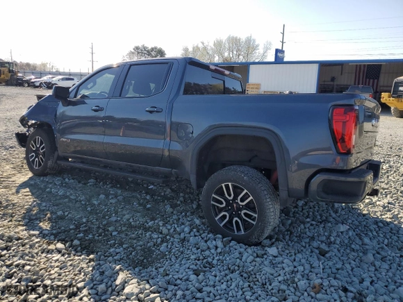 2022 GMC Sierra 1500 Limited AT4 with VIN 1GTP9EEL8NZ217660, listed as a Copart auction lot 50149075 with 71,313 mi miles and Salvage Title. Bid and sale history available at carsss.com. Image 2.