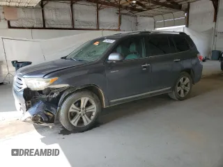 2012 Toyota Highlander Limited с VIN 5TDYK3EH5CS070348, выставлен на аукционе Copart как лот 63648555 с пробегом 217 006 миль миль и Чистый • Clean title. История ставок и продаж доступна на DreamBid. Изображение 1.