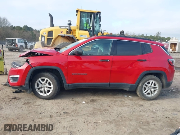2019 Jeep Compass Sport с VIN 3C4NJCAB6KT726438, выставлен на аукционе IAAI как лот 41459110 с пробегом 125 000 миль миль и . История ставок и продаж доступна на DreamBid. Изображение 14.
