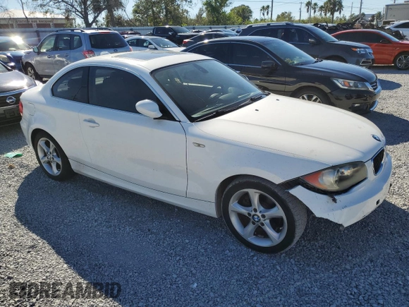 2009 BMW 1 Series 128i with VIN WBAUP73549VK76062, listed as a Copart auction lot 81888874 with Not Provided miles and Salvage Title. Bid and sale history available at carsss.com. Image 4.