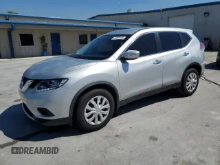 2015 Nissan Rogue SV with VIN KNMAT2MT7FP557841, listed as a Copart auction lot 49889195 with 136,322 mi miles and Salvage Title. Bid and sale history available at carsss.com. Image 1.