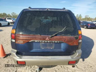 2001 Mitsubishi Montero Sport XLS with VIN JA4LS31H41P046771, listed as a Copart auction lot 82642284 with 178,969 mi miles and Salvage Title. Bid and sale history available at carsss.com. Image 6.