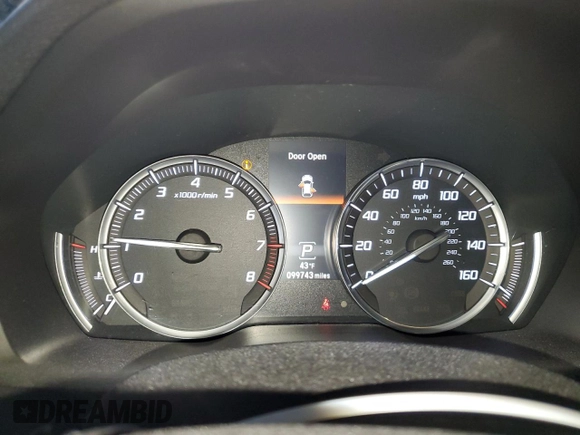 2016 Acura MDX w/Tech/Entertainment with VIN 5FRYD4H60GB057705, listed as a Copart auction lot 45533585 with 99,743 mi miles and Salvage Title. Bid and sale history available at carsss.com. Image 9.