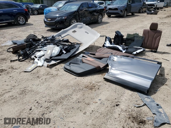 2024 Acura MDX Technology with VIN 5J8YD9H43RL005516, listed as a Copart auction lot 58522115 with 7,065 mi miles and Salvage title. Bid and sale history available at DreamBid. Image 13.