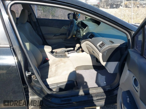 2015 Honda Civic Sedan LX with VIN 19XFB2F55FE051240, listed as a IAAI auction lot 41889918 with 217,589 mi miles. Bid and sale history available at carsss.com. Image 5.