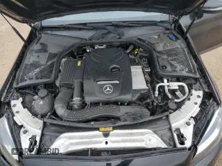 2017 Mercedes-Benz C 300 with VIN 55SWF4JB2HU215066, listed as a Copart auction lot 57427375 with 78,506 mi miles and Salvage title. Bid and sale history available at DreamBid. Image 11.