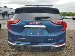 2020 GMC Terrain SLT with VIN 3GKALVEV6LL218078, listed as a Copart auction lot 57956465 with 61,398 mi miles and Salvage title. Bid and sale history available at DreamBid. Image 6.