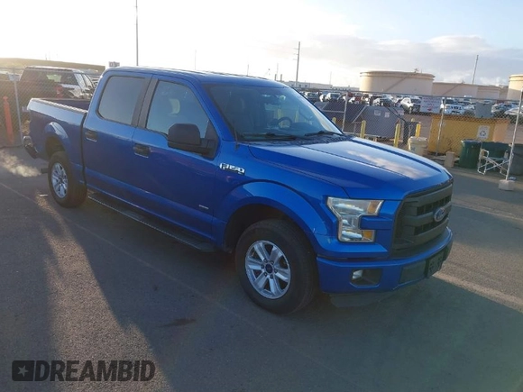 2016 Ford F-150 XL with VIN 1FTEW1CP7GFB02177, listed as a IAAI auction lot 41688979 with 59,428 mi miles and . Bid and sale history available at carsss.com. Image 1.