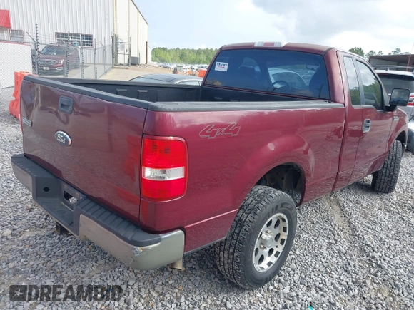 2006 Ford F-150 XL with VIN 1FTRF14W96NB07411, listed as a IAAI auction lot 42078713 with 238,462 mi miles. Bid and sale history available at carsss.com. Image 4.