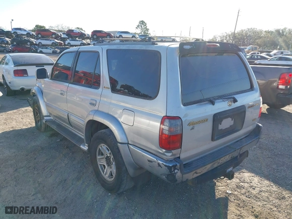 2000 Toyota 4Runner Limited with VIN JT3HN87R6Y0283866, listed as a IAAI auction lot 41639423 with 285,426 mi miles. Bid and sale history available at carsss.com. Image 3.