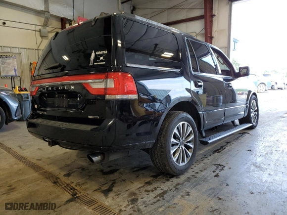 2016 Lincoln Navigator Select with VIN 5LMJJ2JT5GEL10138, listed as a Copart auction lot 59746444 with 0 mi miles and Clean Title. Bid and sale history available at carsss.com. Image 3.