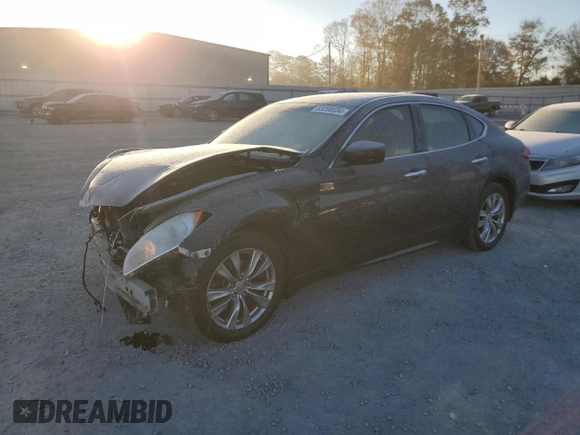 2012 Infiniti M37 with VIN JN1BY1AP2CM333450, listed as a Copart auction lot 83208834 with 193,838 mi miles and Salvage Title. Bid and sale history available at carsss.com. Image 1.