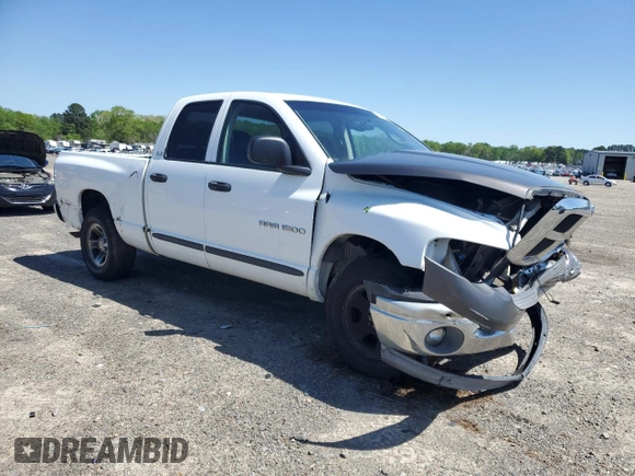 2002 Dodge 1500 with VIN 3D7HA18N22G181192, listed as a Copart auction lot 52111935 with 262,936 mi miles and Clean Title. Bid and sale history available at DreamBid. Image 4.