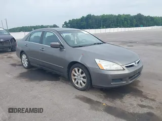 2006 Honda Accord EX-L z VIN 1HGCM66556A060092, wystawiony jako IAAI lot #42478297 z przebiegiem 170 571 mil mil oraz . Historia ofert i sprzedaży dostępna na DreamBid. Obrazek 1.
