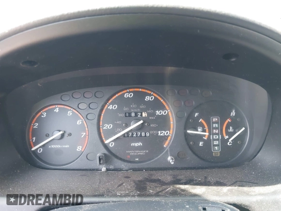 2001 Honda CR-V SE with VIN JHLRD18711S015053, listed as a IAAI auction lot 41769974 with 172,789 mi miles. Bid and sale history available at carsss.com. Image 7.