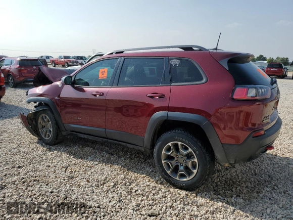 2020 Jeep Cherokee Trailhawk Elite z VIN 1C4PJMBN4LD549550, wystawiony jako Copart lot #64161064 z przebiegiem Nie podano mil oraz Szkoda całkowita • Salvage title. Historia ofert i sprzedaży dostępna na DreamBid. Obrazek 2.