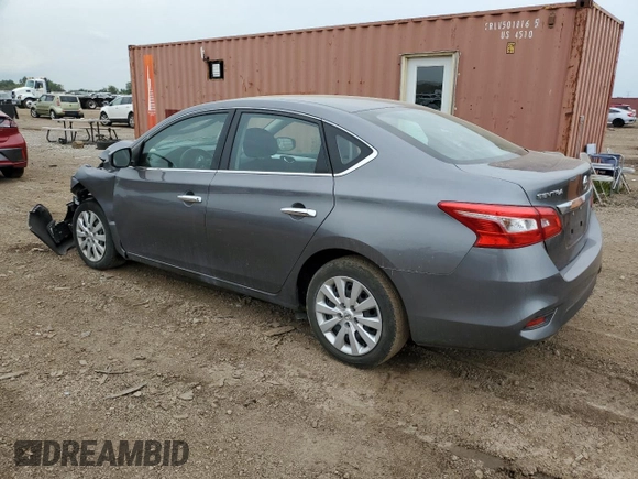 2019 Nissan Sentra S with VIN 3N1AB7AP6KY276925, listed as a Copart auction lot 62218334 with 28,716 mi miles and Salvage title. Bid and sale history available at DreamBid. Image 2.