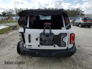 2023 Ford Bronco с VIN 1FMEE5BP1PLB15340, выставлен на аукционе Copart как лот 47647285 с пробегом 36 881 миль миль и На запчасти • Non repairable. История ставок и продаж доступна на DreamBid. Изображение 6.
