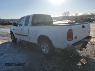 2002 Ford F-150 XL with VIN 1FTRX17L42KD35973, listed as a Copart auction lot 89121325 with 258,895 mi miles and Salvage title. Bid and sale history available at DreamBid. Image 2.