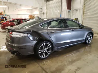 2019 Ford Fusion Titanium with VIN 3FA6P0D96KR222453, listed as a Copart auction lot 48074555 with 122,998 mi miles and Salvage Title. Bid and sale history available at carsss.com. Image 3.