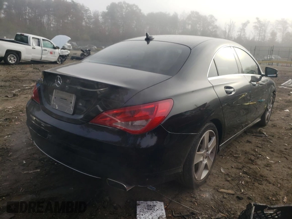 2016 Mercedes-Benz CLA with VIN WDDSJ4EB9GN303384, listed as a Copart auction lot 65971862 with 40,267 mi miles. Bid and sale history available at carsss.com. Image 4.