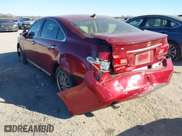 2010 Lexus ES 330 with VIN JTHBK1EG0A2369346, listed as a IAAI auction lot 41379975 with 180,402 mi miles and . Bid and sale history available at DreamBid. Image 3.
