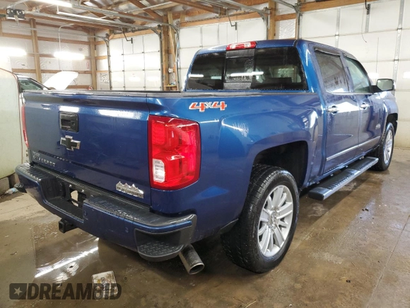 2016 Chevrolet Silverado 1500 High Country with VIN 3GCUKTEC8GG347579, listed as a Copart auction lot 45023865 with 98,394 mi miles and Salvage Title. Bid and sale history available at DreamBid. Image 3.