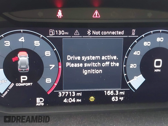 2022 Audi Q3 S line Premium Plus with VIN WA1EECF35N1017446, listed as a IAAI auction lot 42083430 with 37,713 mi miles and . Bid and sale history available at DreamBid. Image 7.