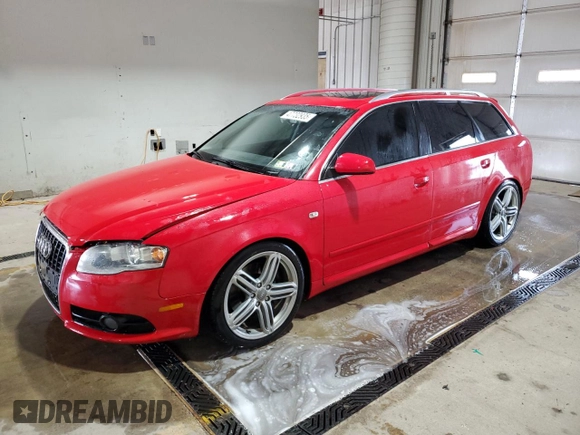 2008 Audi A4 с VIN WAUKF98E88A033021, выставлен на аукционе Copart как лот 47732935 с пробегом 183 491 миль миль и Списание • Salvage title. История ставок и продаж доступна на DreamBid. Изображение 1.