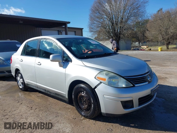2009 Nissan Versa 1.8 S with VIN 3N1BC11E09L380119, listed as a IAAI auction lot 41742061 with 161,893 mi miles. Bid and sale history available at carsss.com. Image 1.