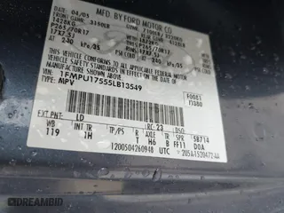 2005 Ford Expedition Eddie Bauer with VIN 1FMPU17555LB13549, listed as a IAAI auction lot 41869759 with 119,851 mi miles. Bid and sale history available at carsss.com. Image 9.