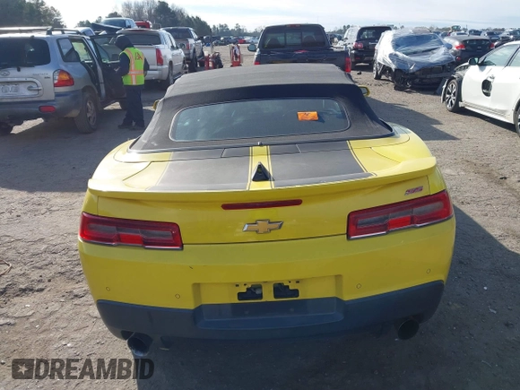 2015 Chevrolet Camaro SS с VIN 2G1FK3DJ6F9145723, выставлен на аукционе IAAI как лот 41245199 с пробегом 129 213 миль миль и . История ставок и продаж доступна на DreamBid. Изображение 17.