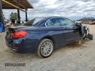 2015 BMW 4 Series 428i xDrive with VIN WBA3T1C51FP820182, listed as a Copart auction lot 87209154 with 98,362 mi miles and Clean Title. Bid and sale history available at carsss.com. Image 3.
