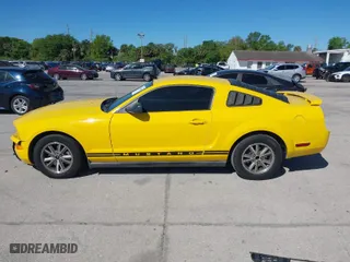2005 Ford Mustang Deluxe with VIN 1ZVFT80N055158695, listed as a IAAI auction lot 41804680 with 175,067 mi miles. Bid and sale history available at carsss.com. Image 14.