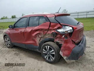 2020 Nissan Kicks SV with VIN 3N1CP5CV1LL503351, listed as a Copart auction lot 51179905 with 51,122 mi miles and Salvage Title. Bid and sale history available at DreamBid. Image 2.